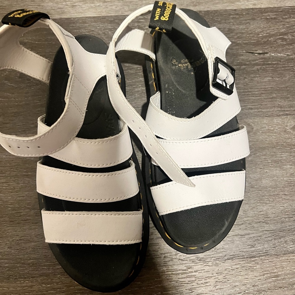White Strappy Sandals